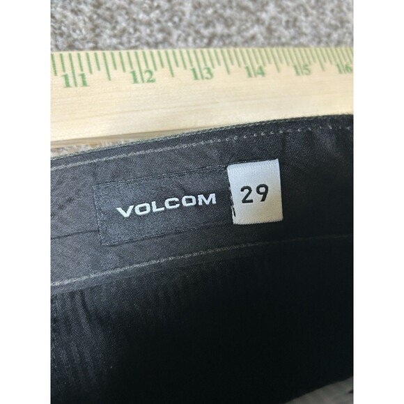 Volcom Corpo Class Pants Mens 29 Grey Straight Chino Skater NWT VMONTY - Picture 6 of 10